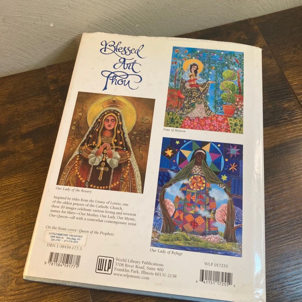 Blessed Art Thou O'Neill McGrath Signed Blessed Virgin Mary African Art Book